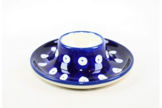 Bunzlau eierdop laag 70AX Blue Eyes  Bunzlau Eierdopjes laag